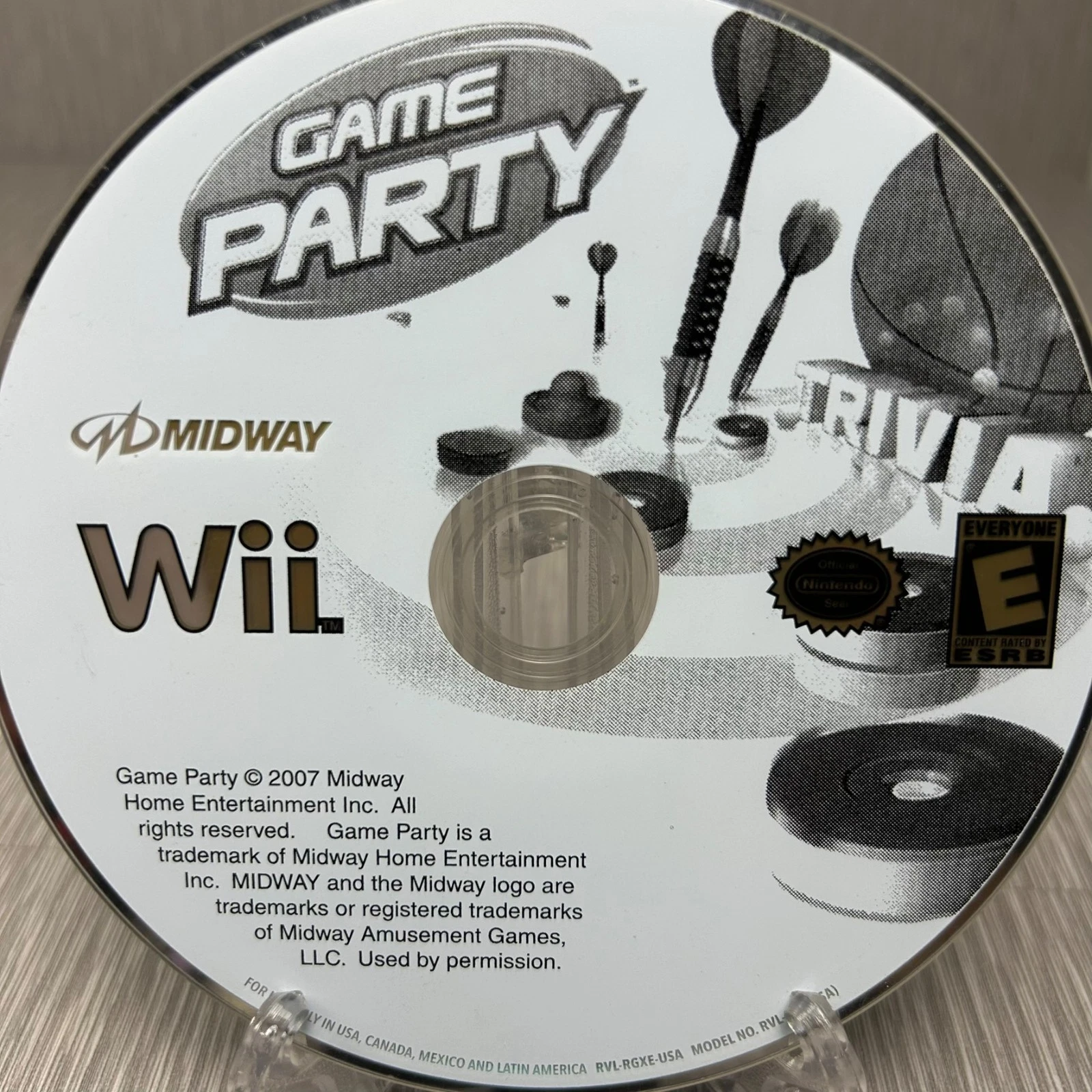 Game Party Midway: Nintendo Wii - Disc Only