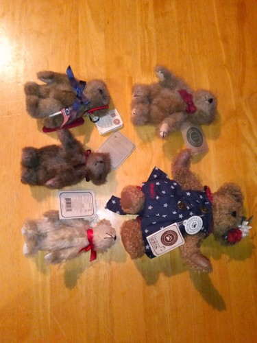 Vintage Boyds Bears Plüsch 6 Zoll & 8 Zoll Menge 5 mit Etikett - Bild 2 von 6