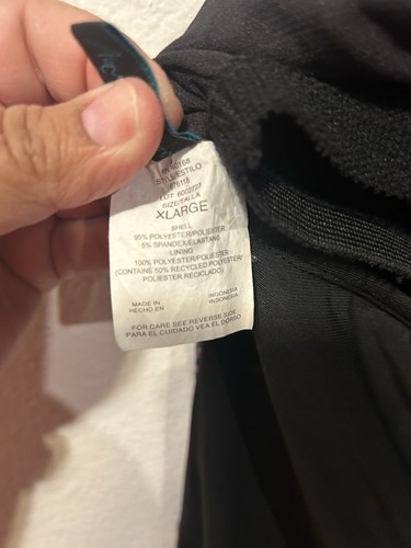 Top de baño halter verde agua para mujer talla XL estampado tribal a rayas (1107) - Imagen 4 de 5