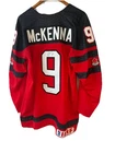 GAVIN MCKENNA AUTOGRAPH SIGNED TEAM CANADA HOCKEY IIHF NIKI JERSEY WITH COA