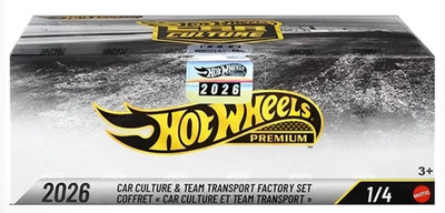 2026 Hot Wheels Premium car culture & team transport factory set 1:64 NIB