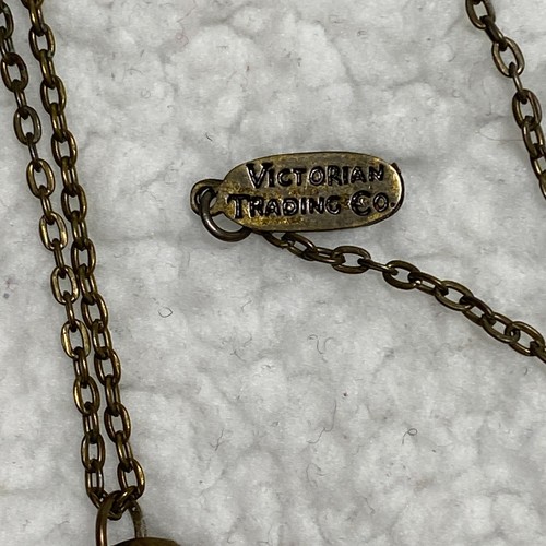 Victorian Trading Co Unique Pendant Watch See-Thru Bubble Necklace Steampunk - Picture 7 of 15