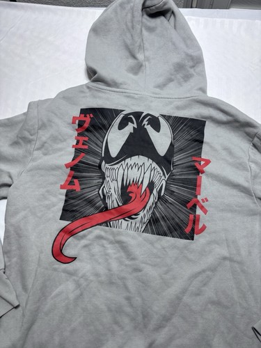 Venom Grin Marvel Comics Officially Licensed Adult Pullover Hoodie Size Medium M - Picture 9 of 9