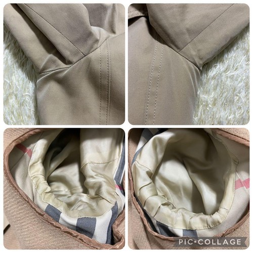 Gabardina Burberry London Nova Check beige miel talla 38 con forro de Japón - Imagen 24 de 24