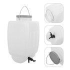 Steam Iron Water Tank: 3L Capacity Replacement Bottle with Spigot Leakproof -