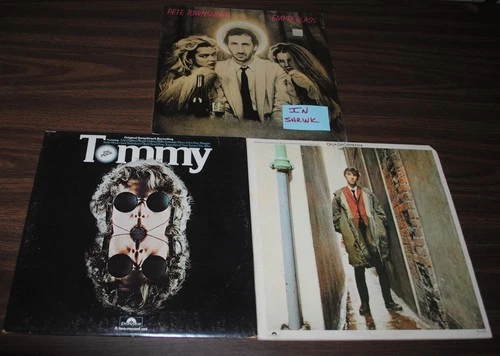 The Who/Pete Townshend~3 (EX) LP Lot~Quadrophenia (OST)~Tommy (OST)~Empty Glass