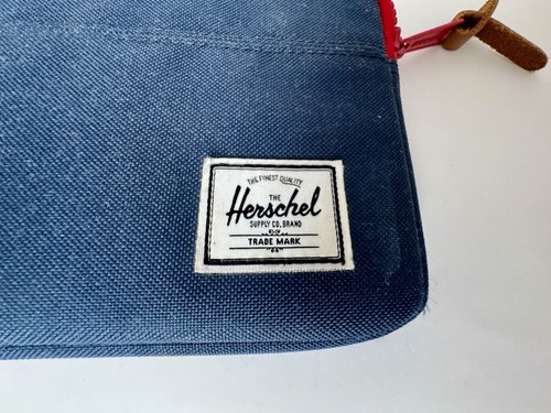 Schutzhülle iPad Mini Herschel Sleeve 7.9 20cm Tablet Case Rot Blau Red Blue - Afbeelding 12 van 12