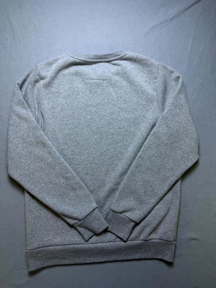 Moletom masculino Masters Golf Tournament grande cinza lã manga longa gola redonda - Imagem 4 de 4