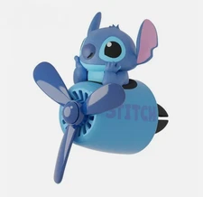 Cartoon Stitch Car Air Freshener–Airplane Vent Clip Perfume Ornament Decoration