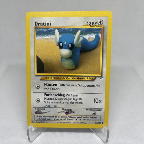 Dratini 63/105 Neo Destiny deutsch Pokemon Karten Excellent - Bild 1 von 2