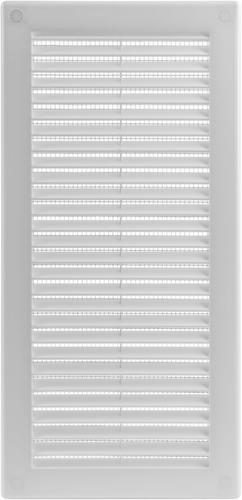 / 4'' X 10'' Inch Opening Measurement / White Vent External Grille with Protecti - Picture 1 of 12