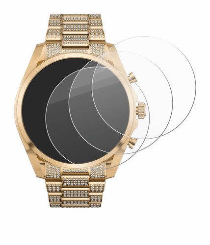 6x Glass Screen Protector for Michael Kors Access Gen 6 Bradshaw Protective - Zdjęcie 4 z 7