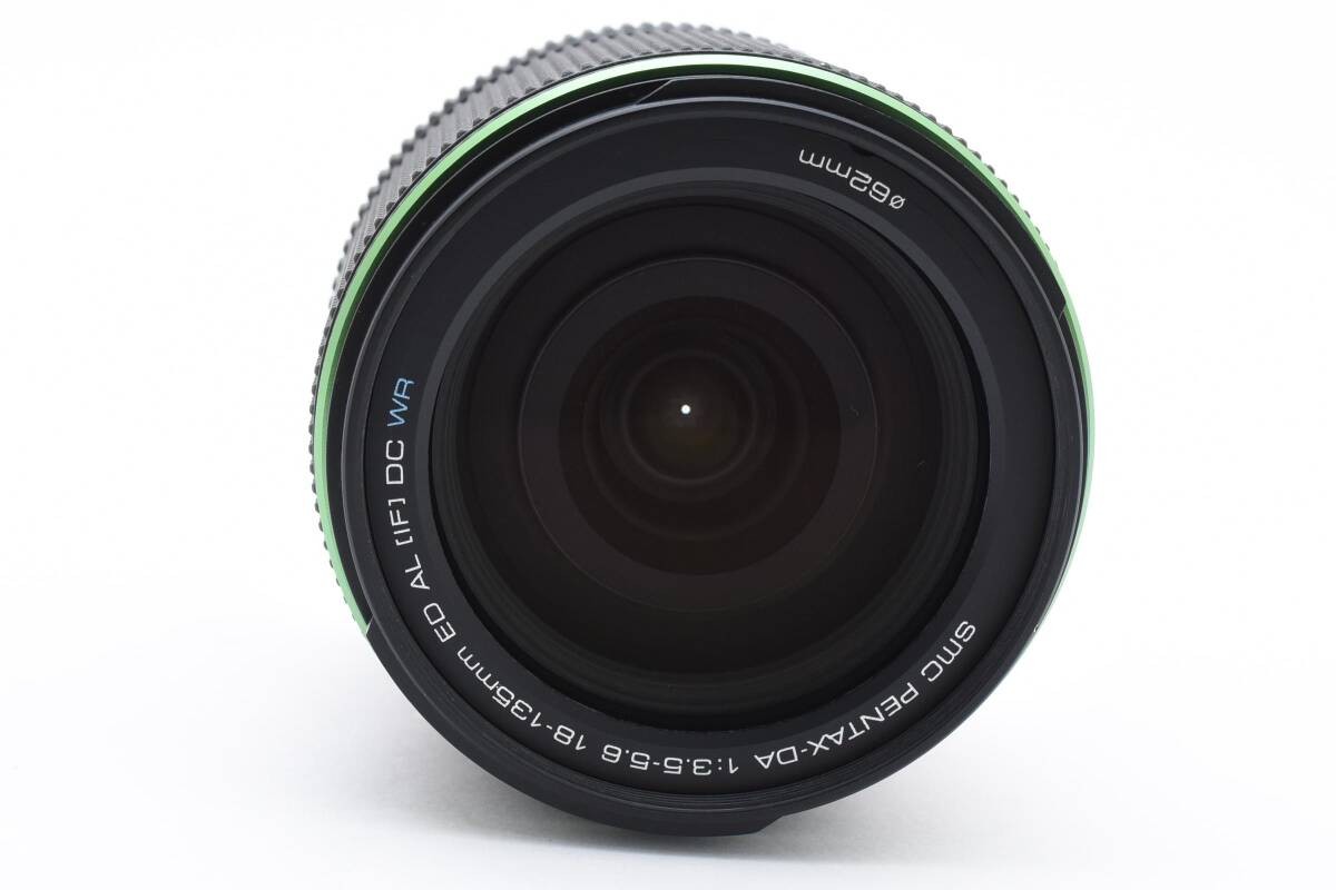 smc Pentax DA camera lens 18-135mm f3.5-5.6 ED AL IF DC WR black