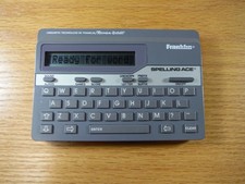 FRANKLIN Spelling Ace Model SA-98A Tested and Working By Merriam Webster
