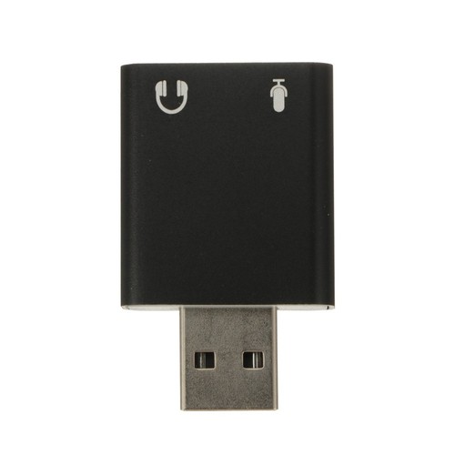 7 .1 USB Externe Soundkarte Externer Stereo-Sound-Adapter Audio-Adapter