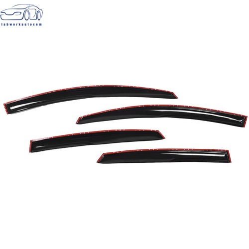 Window Visor Fit For 2013-2019 Nissan Sentra Sedan Sun/Rain Guard Deflector 4PCS - Picture 6 of 10