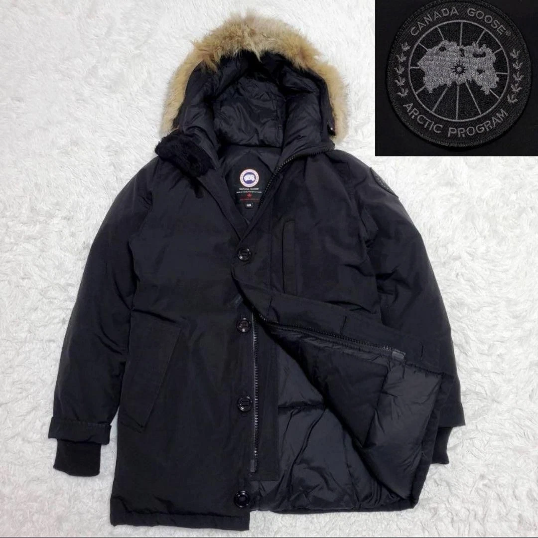 Piumino Canada Goose Kingston nero S US edizione speciale Rugsy 
