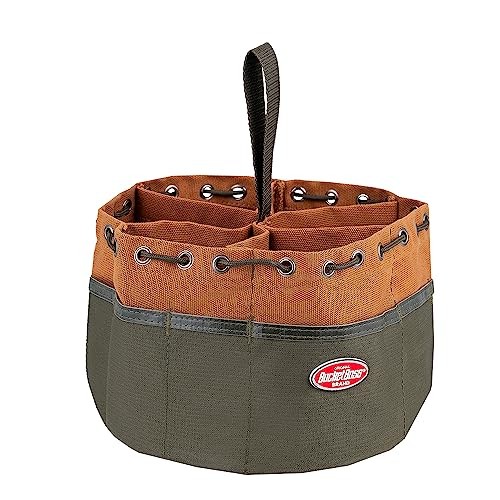 Bucket Boss Fallschirmtasche Kleinteile Tasche in braun, 25001 - Bild 5 von 16