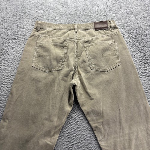 Vintage Calvin Klein Chino Pants Mens 34x34 Beige Relaxed Straight Corduroy - Bild 6 von 10