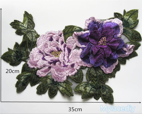 1 APPLIQUEFLEUR EN 3D A COUDRE BRODERIE 20 X 35cms Réf 3620 1 APPLIQUEFLEUR EN 3D A COUDRE BRODERIE 20 X 35cms Réf 3620