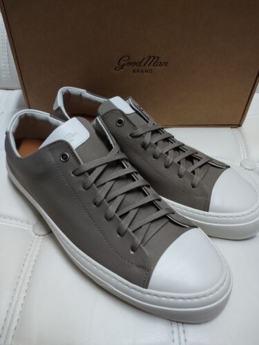 Good Man Brand Legacy Lo Top Army Tan Nylon Canvas Sneakers Lace Up Mens Size 11 - Picture 2 of 13