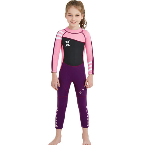 Niños pequeños Niñas Niños Protección UV Trajes de baño 2,5 mm Neopreno Mantener el calor Traje de neopreno - Imagen 16 de 49