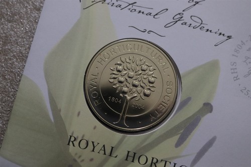 π§ π¬π§ UK GB 1804-2004 Royal Mint Royal Horticultural Society Medallic FDC B67 - Picture 2 of 4