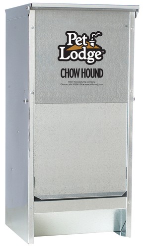 Pet Lodge Chow Hound Automatic Dog Feeder CH12 Holds 12 Pounds of Dry Dog Food - Picture 3 of 4
