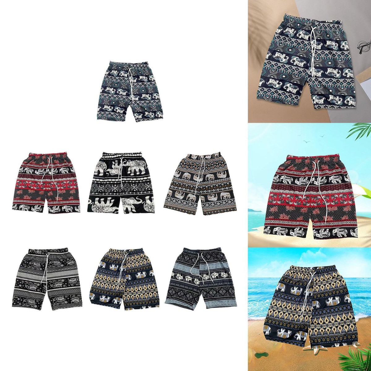 Mens top elephant shorts