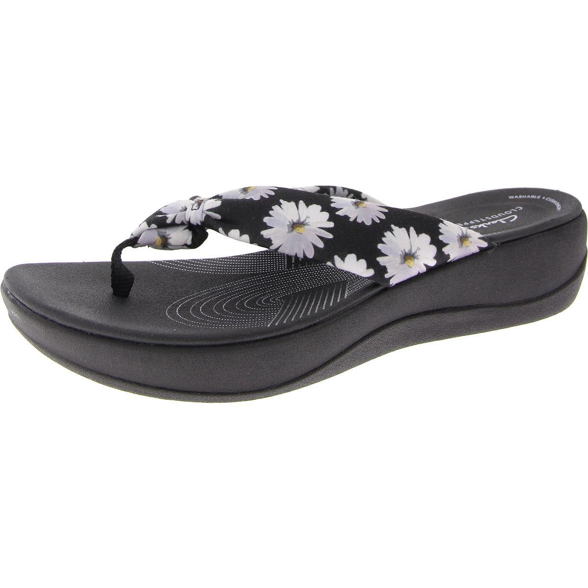 Женские шлепанцы Cloudsteppers by Clarks Arla Glison черного цвета, размер 11, средний (B,M), 2150