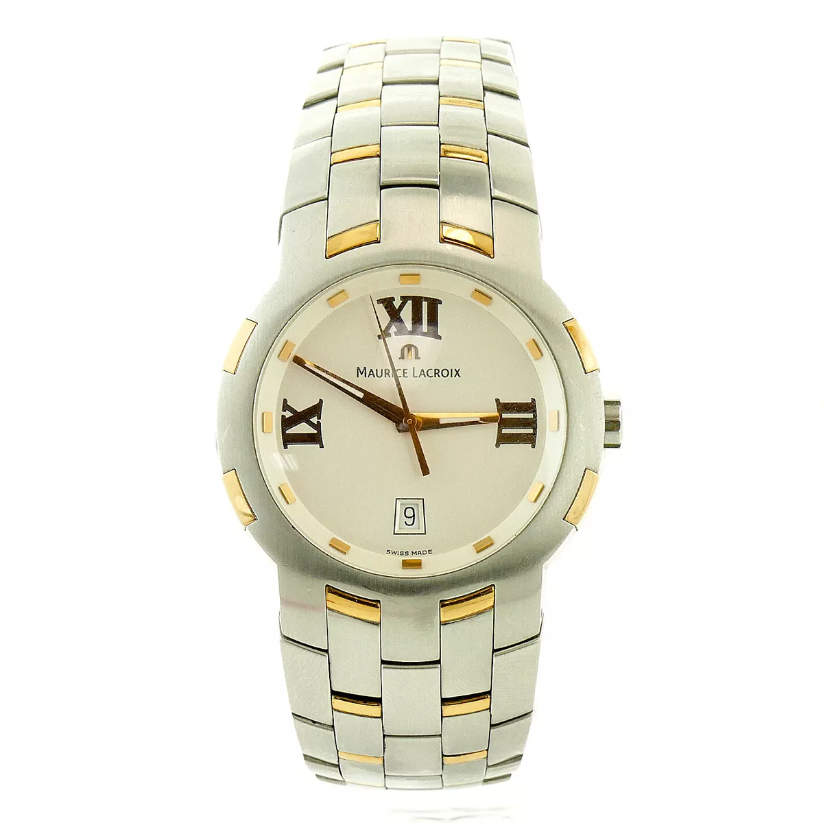 Maurice lacroix 18k store gold watch