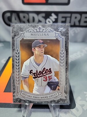 2014 Topps Before They Were Great Mike Mussina #BG-16 HOF