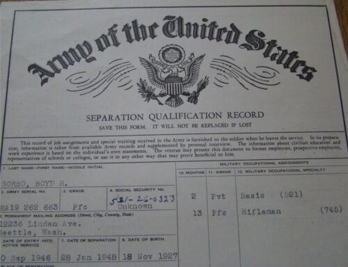 WWII era U.S. Army Photo & Documents 80th Inf Div Camp Roberts CA 21st Inf Rgt - Picture 4 of 8