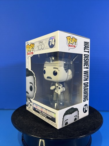Funko Pop! Vinilo: Disney - Walt Disney con dibujo #74 - Imagen 8 de 8