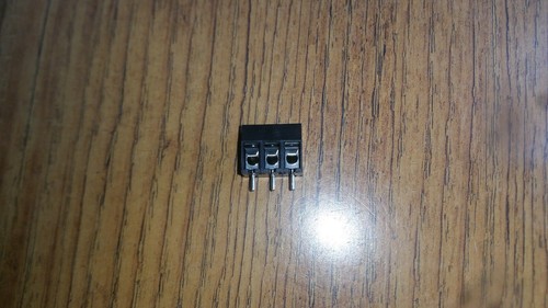 2x 3 Way Black CTB1201/3BK 16A Low Profile Terminal Block 5mm Pitch New Unsealed - Picture 6 of 6