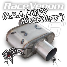 BLACK WIDOW BWAHW25-P Race Venom 6' - 2.5' Offset/Center