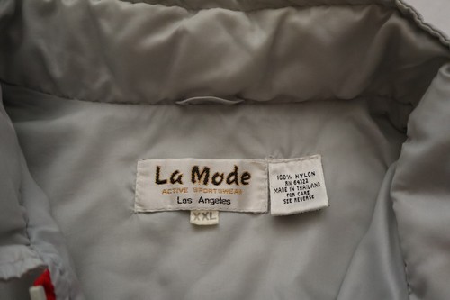 Shriner Nylon Satin Jacket Windbreaker Hooded Sz XXL Gray Malaikah Temple Centen - Picture 4 of 13