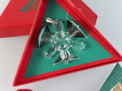 スワロフスキー　クリスマス　オーナメント　1992年 Swarovski Christmas Star 1992. Ovp Top Condition | eBay