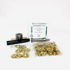 C.S. Osborne Brass Grommet Kit Size 03 Upholstery Supply