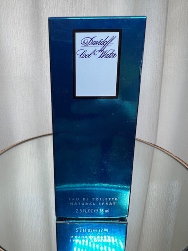 Cool Water Davidoff for men edt 75 ml. Vintage 1990. Sealed (not used) bottle - Picture 3 of 4