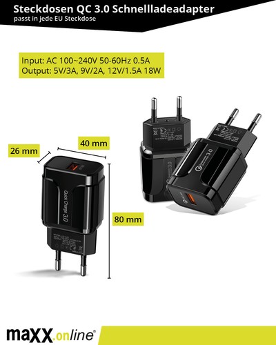 Câble de charge pour Toniebox avec chargeurs rapides QC 3.0 - Photo 5/8