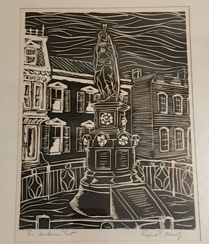 Wonderful Limited Edition Block Print "The Indian" 11/25 Signed & Beautiful!!! - Picture 10 of 19