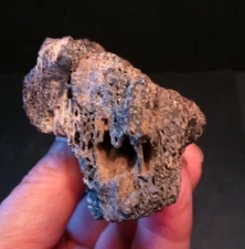 Prehistoric Paleo-American rock art sculpture multi tool.