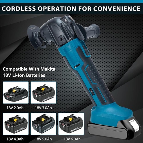 Makita 18V Akku-Multifunktionswerkzeug Multitool Multicutter Schleifgerät DHL - Bild 5 von 17