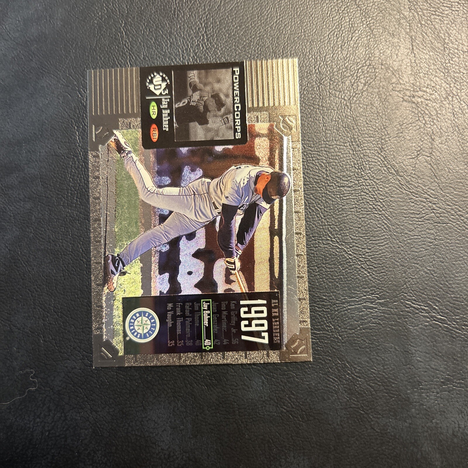 Cnu 1998 Upper Deck ￼ Ud3 Power Corps Pc3 Jay Buhner, Seattle Mariners