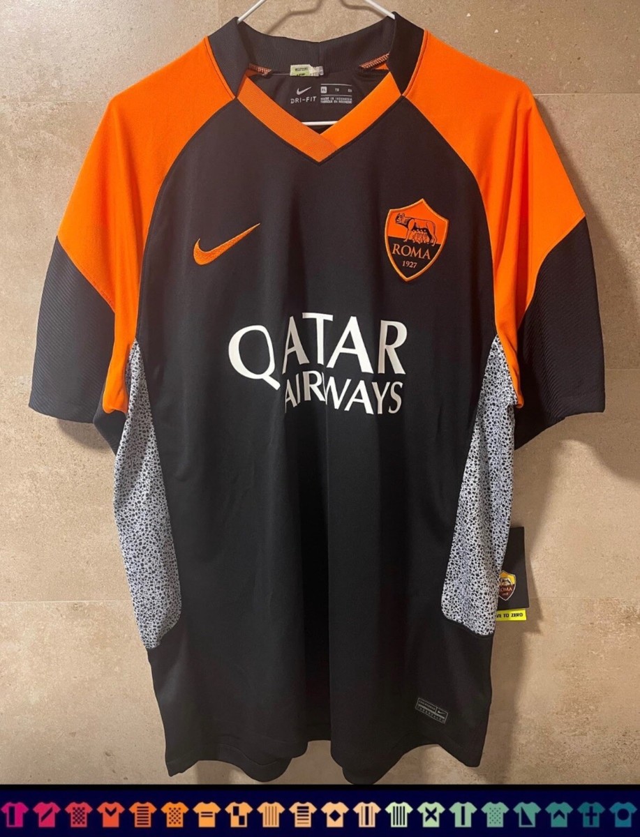 ウェア as roma nike football jersey serie A NIKE MENS AS ROMA 2017/2018 TRAINING SOCCER FOOTBALL SHIRT