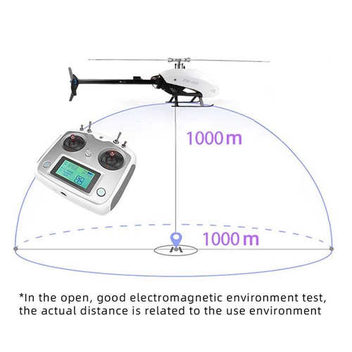 FLYWING RC 6CH Helicopter FW450L V2.5 RTF Smart Drone GPS Hover One Key Return - Picture 8 of 12