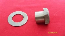 1959-72 TRIUMPH MOTORCYCLE ROTOR NUT 70-3977 & TAB WASHER 70-3975  BY LF HARRIS