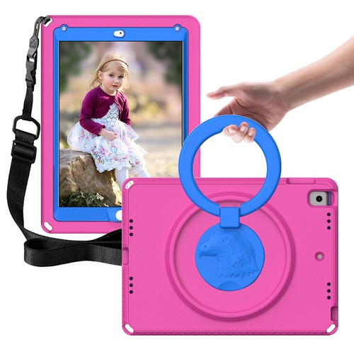 For iPad 9.7 5/6th Gen Air 1st 2nd Gen Kids Tough Stand Case w Screen Protector - Picture 38 of 48