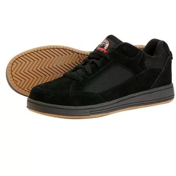 Brahma Mens Grate Steel Toe Cap Suede Leather Skate Safety Shoes